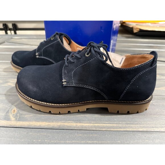 Birkenstock Other - Birkenstock Unisex Pasadena Night Blue Suede Lace-Up Shoes EU Size 43 Normal Fit